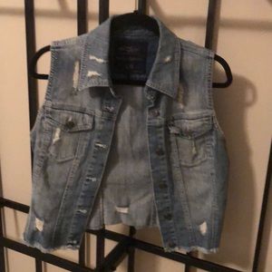 Denim vest